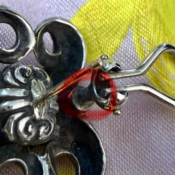 Lagos Ear Clip/Post Two-Tone Earrings - Picture 7 of 9